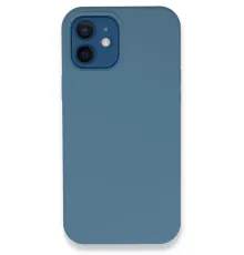 Apple iPhone 12 Kılıf Lansman Legant Silikon - Açık Mavi