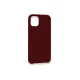 Apple iPhone 12 Kılıf Lansman Legant Silikon - Bordo