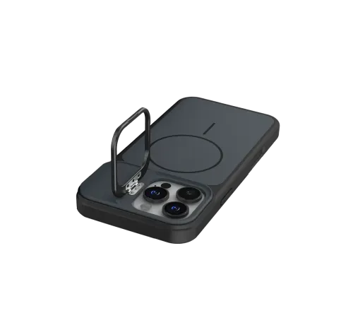 Apple iPhone 16 Pro Max Pale Magsafe Standlı Kapak - Siyah