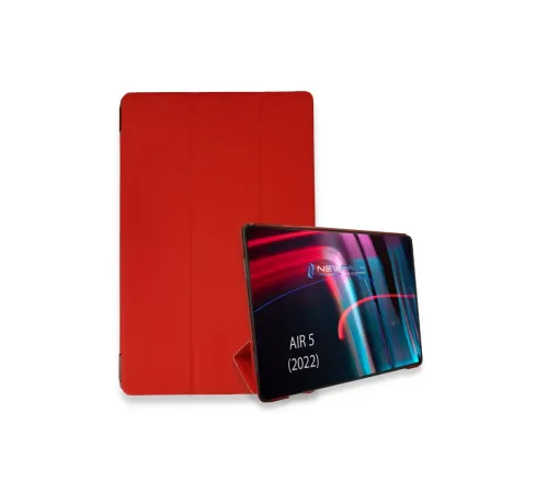 Apple iPad Air 5 (2022) Kılıf Tablet Smart Kılıf - Kırmızı