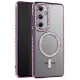 Samsung Galaxy S26 Joke Simli Magneticsafe Kılıf - Derin Mor