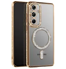 Samsung Galaxy S26 Joke Simli Magneticsafe Kılıf - Gold