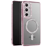 Samsung Galaxy S26 Joke Simli Magneticsafe Kılıf - Pembe