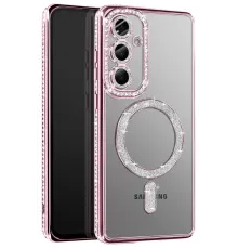 Samsung Galaxy S26 Joke Simli Magneticsafe Kılıf - Pembe