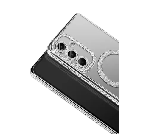 Samsung Galaxy S26 Plus Joke Simli Magneticsafe Kılıf - Gümüş