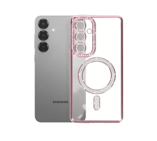 Samsung Galaxy S26 Plus Joke Simli Magneticsafe Kılıf - Pembe