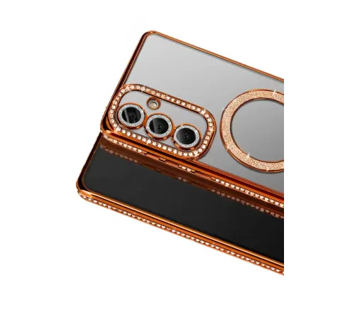 Samsung Galaxy S26 Plus Joke Simli Magneticsafe Kılıf - Turuncu