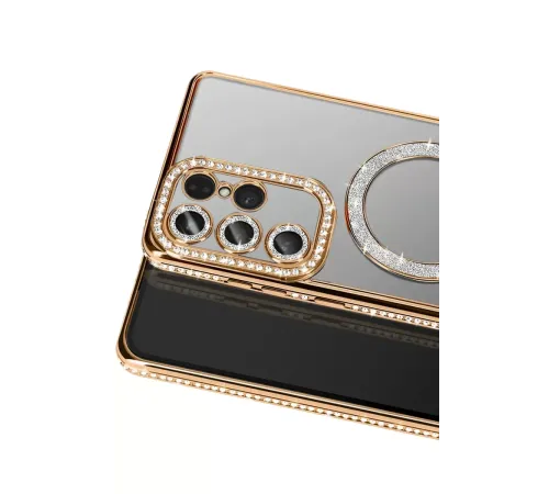 Samsung Galaxy S26 Ultra Joke Simli Magneticsafe Kılıf - Gold