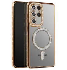 Samsung Galaxy S26 Ultra Joke Simli Magneticsafe Kılıf - Gold