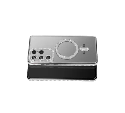 Samsung Galaxy S26 Ultra Joke Simli Magneticsafe Kılıf - Gümüş