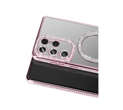 Samsung Galaxy S26 Ultra Joke Simli Magneticsafe Kılıf - Pembe