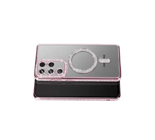 Samsung Galaxy S26 Ultra Joke Simli Magneticsafe Kılıf - Pembe