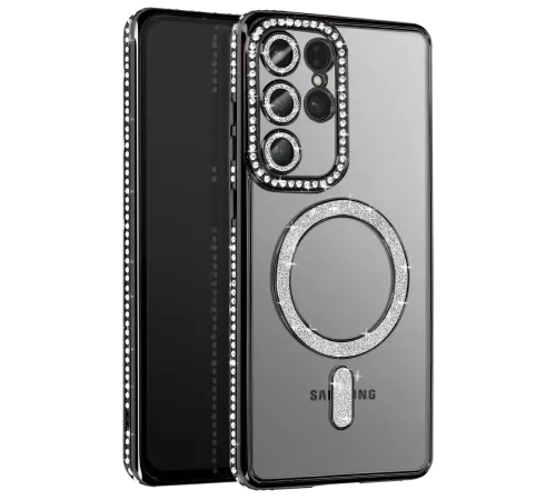 Samsung Galaxy S26 Ultra Joke Simli Magneticsafe Kılıf - Siyah