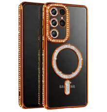 Samsung Galaxy S26 Ultra Joke Simli Magneticsafe Kılıf - Turuncu
