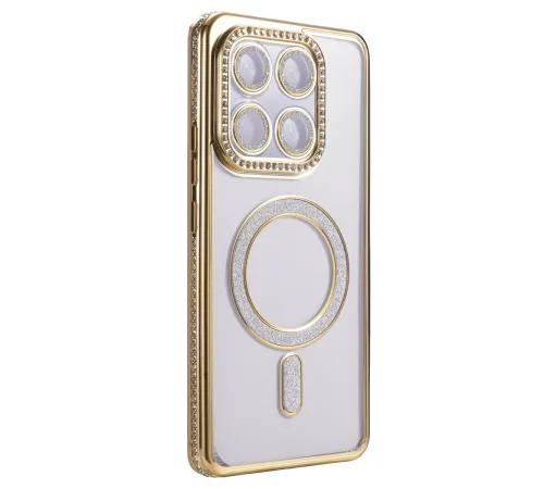 Xiaomi Mi 15T Pro Joke Simli Magneticsafe Kılıf - Gold