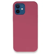 Apple iPhone 12 Kılıf Lansman Legant Silikon - Fuşya