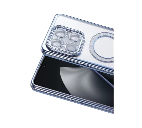 Xiaomi Mi 15T Pro Joke Simli Magneticsafe Kılıf - Mavi