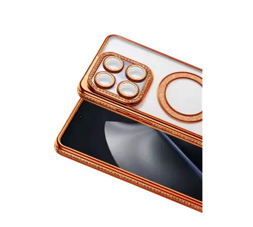 Xiaomi Mi 15T Pro Joke Simli Magneticsafe Kılıf - Turuncu