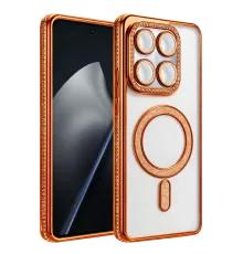 Xiaomi Mi 15T Pro Joke Simli Magneticsafe Kılıf - Turuncu