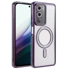 Xiaomi Redmi 15 4G Joke Simli Magneticsafe Kılıf - Derin Mor