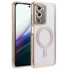 Xiaomi Redmi 15 4G Joke Simli Magneticsafe Kılıf - Gold