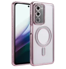 Xiaomi Redmi 15 4G Joke Simli Magneticsafe Kılıf - Pembe