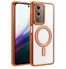 Xiaomi Redmi 15 4G Joke Simli Magneticsafe Kılıf - Turuncu