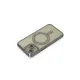 Apple iPhone 14 Kılıf Joke Simli Magneticsafe Kılıf - Gri
