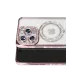 Apple iPhone 16 Pro Max Kılıf Joke Simli Magneticsafe Kılıf - Pembe