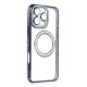 Apple iPhone 16 Pro Max Kılıf Joke Simli Magneticsafe Kılıf - Lacivert