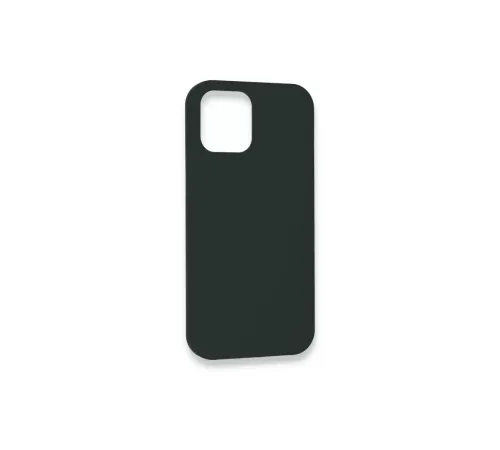 Apple iPhone 12 Kılıf Lansman Legant Silikon - Koyu Yeşil
