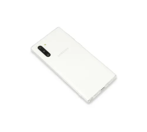 Samsung Galaxy Note 10 Kılıf Lüx Şeffaf Silikon