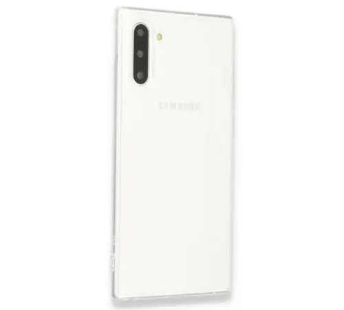 Samsung Galaxy Note 10 Kılıf Lüx Şeffaf Silikon