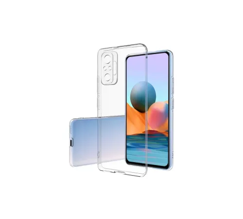 Xiaomi Redmi Note 10 Pro Kılıf Lüx Şeffaf Silikon