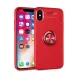 Apple iPhone XS Kılıf Range Yüzüklü Silikon - Kırmızı