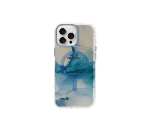 iPhone 16 Pro Max Phantom Magsafe Kapak - Mavi