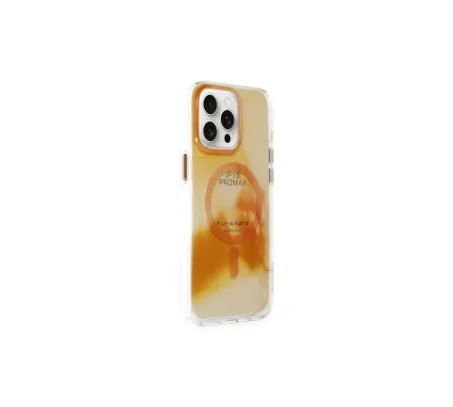 iPhone 15 Pro Max Phantom Magsafe Kapak - Gold