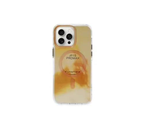iPhone 15 Pro Max Phantom Magsafe Kapak - Gold