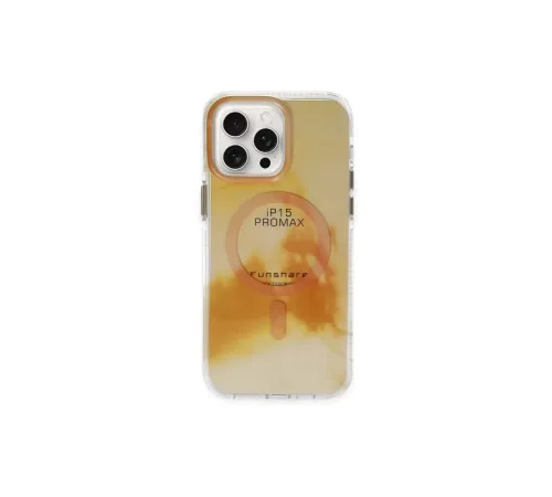 iPhone 15 Pro Max Phantom Magsafe Kapak - Gold