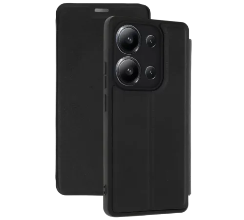 Xiaomi Redmi 15C 4G Flip Cover - Siyah