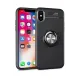 Apple iPhone XS Max Kılıf Range Yüzüklü Silikon - Siyah