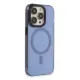 Apple iPhone 14 Pro Max Kılıf Anka PC Magneticsafe Sert Metal Kapak - Sierra Blue