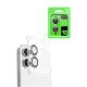 Apple iPhone 16 Plus Raze Metal Kamera Lens - Beyaz