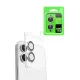 Apple iPhone 16 Plus Raze Metal Kamera Lens - Beyaz