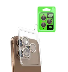 Apple iPhone 16 Pro Max Raze Metal Kamera Lens - Desert