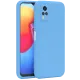 Vivo Y53S Kılıf Nano içi Kadife Silikon - Mavi