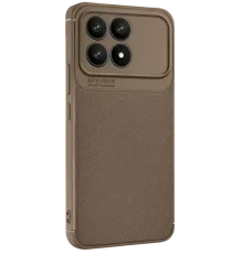 Xiaomi Poco F8 Pro Auto Focus Karbon Kapak - Kahverengi