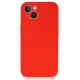 Apple iPhone 13 Mini Kılıf Lansman Legant Silikon - Kırmızı