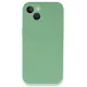 Apple iPhone 13 Mini Kılıf Lansman Legant Silikon - Yeşil