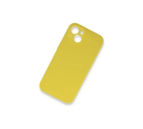 Apple iPhone 13 Mini Kılıf Lansman Legant Silikon - Sarı
